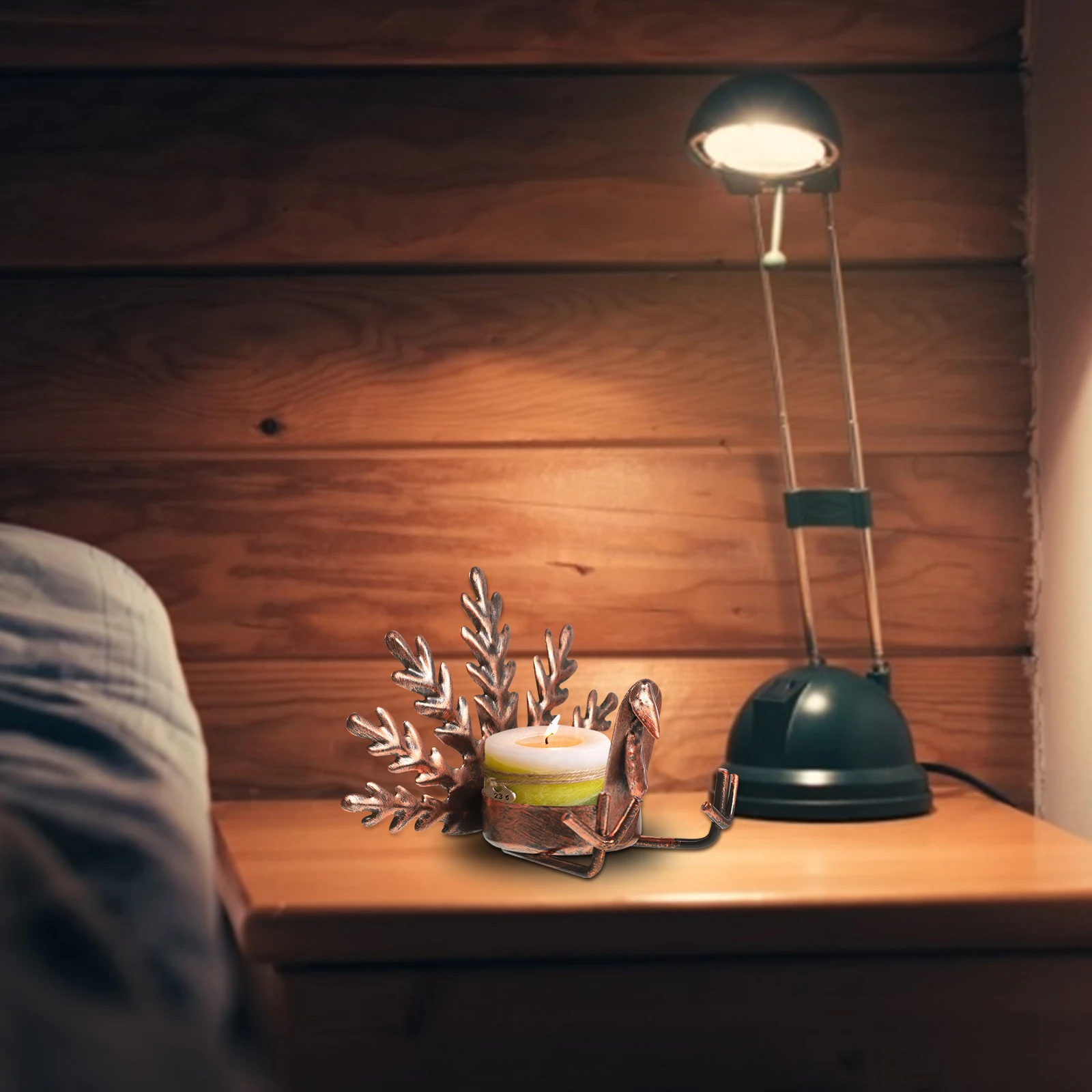 6Pcs Turkey Candlestick Iron Craft Stand for Thanksgiving Decor Party Table Centerpiece Desktop Ornament Home Decoration
6Pcs Turkey Candlestick Iron Craft Stand for Thanksgiving Decor Party Table Centerpiece Desktop Ornament Home Decoration