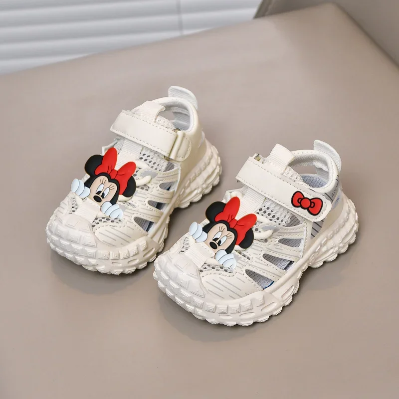 Пляжная обувь Disney с Микки Маусом, спортивные сандалии для мальчиков, летние нескользящие дышащие сетчатые кроссовки для девочек, повседневная обувь на мягкой подошве
Пляжная обувь Disney с Микки Маусом, спортивные сандалии для мальчиков, летние нескользящие дышащие сетчатые кроссовки для девочек, повседневная обувь на мягкой подошве