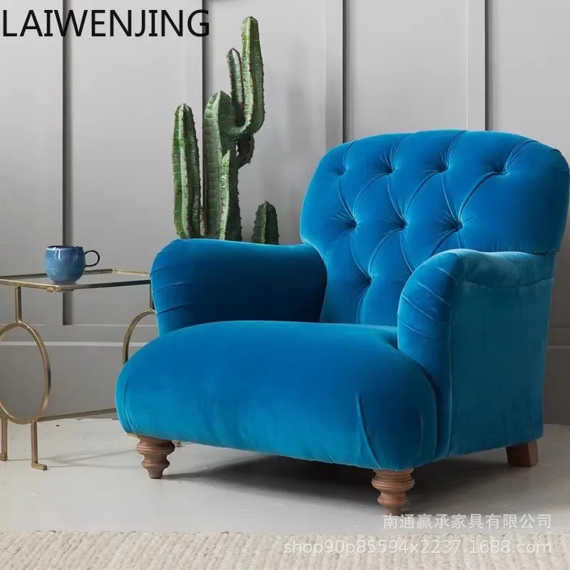 HLZ Nordic leisure sofa chair/balcony light luxury single sofa fabric buckle chair
HLZ Nordic leisure sofa chair/balcony light luxury single sofa fabric buckle chair
