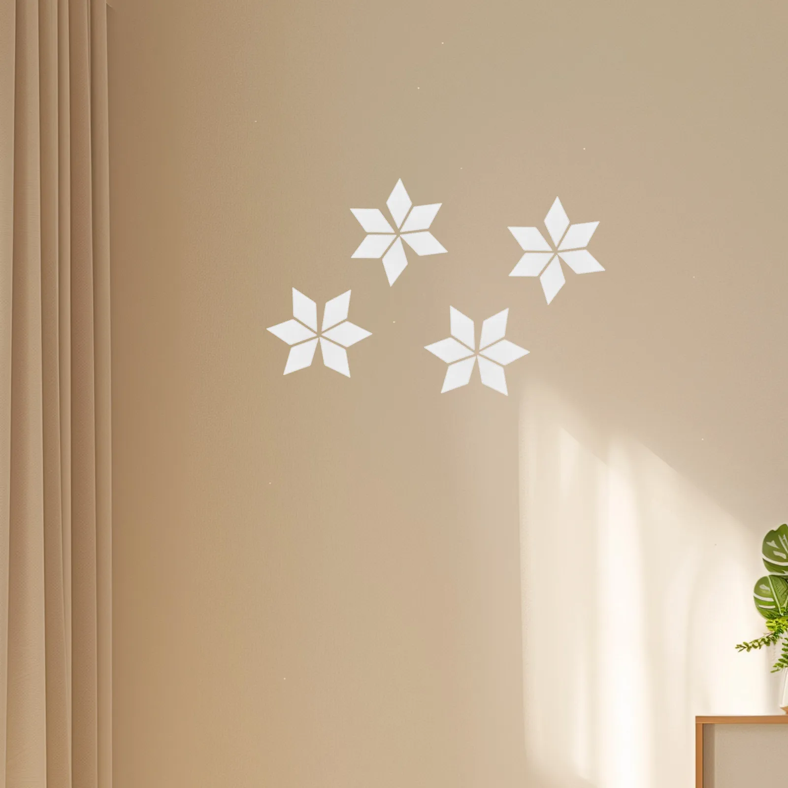 100pcs Three Dimensional Mirror Sticker Bedroom Living Room Wall Decorations Easy Installation Plastic Material Mirror Decals
100pcs Three Dimensional Mirror Sticker Bedroom Living Room Wall Decorations Easy Installation Plastic Material Mirror Decals