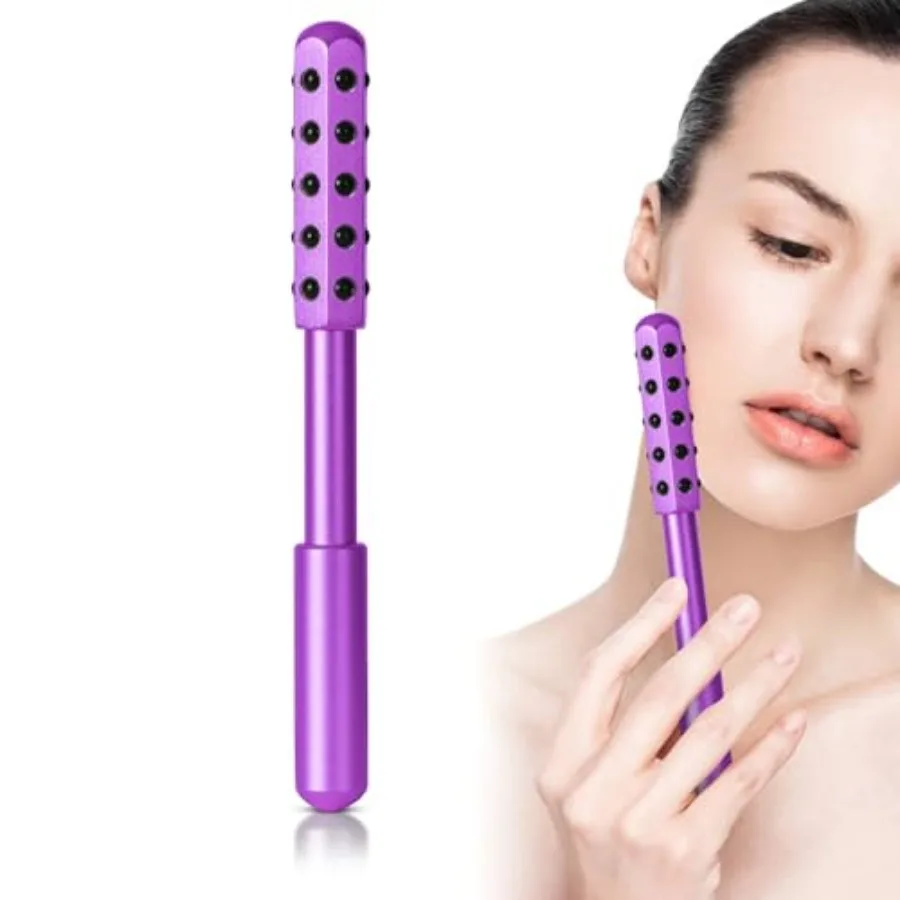 Up Lifting Massaging Beauty Roller Radiance Roller 30 Germanium Stone Face Roller for Uplift and Skin Care, Uplifting Face Mass
Up Lifting Massaging Beauty Roller Radiance Roller 30 Germanium Stone Face Roller for Uplift and Skin Care, Uplifting Face Mass