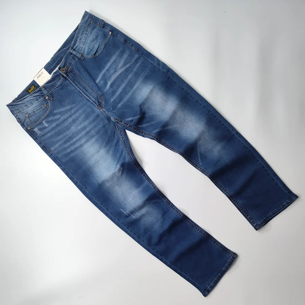 Four-Season Men's Jeans Straight Leg Casual Waed Cotton Stretch Fabric Youth Trendy mid Waist Long Pants Scratch Design
Four-Season Men's Jeans Straight Leg Casual Waed Cotton Stretch Fabric Youth Trendy mid Waist Long Pants Scratch Design