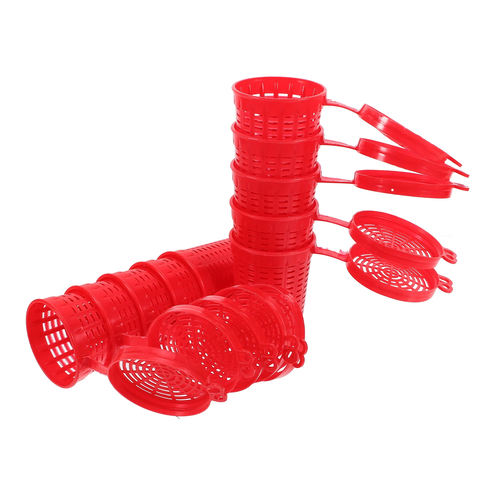 10pcs Bait Floating Cage Fishing Traps Lure Holder Fishing Cage Supplies Feeder Shrimp Carp Equipment Supplies
10pcs Bait Floating Cage Fishing Traps Lure Holder Fishing Cage Supplies Feeder Shrimp Carp Equipment Supplies