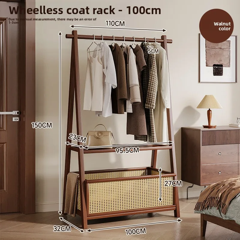 Firm Household Goods Hanger Floor Bedroom Household Hanger Room Solid Wood Multi-functional Simple Clothes Storage Coat Rack
Firm Household Goods Hanger Floor Bedroom Household Hanger Room Solid Wood Multi-functional Simple Clothes Storage Coat Rack