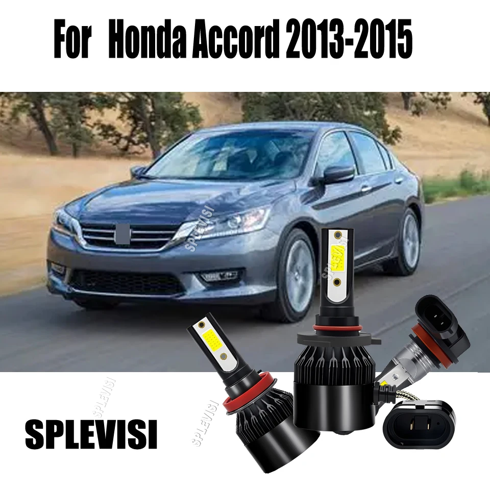LED Headlight 9005 High H11 Low Fog Bulbs - 6000K, Clear Whtie Stable & High Performance For Honda Accord 2013 2014 2015
LED Headlight 9005 High H11 Low Fog Bulbs - 6000K, Clear Whtie Stable & High Performance For Honda Accord 2013 2014 2015
