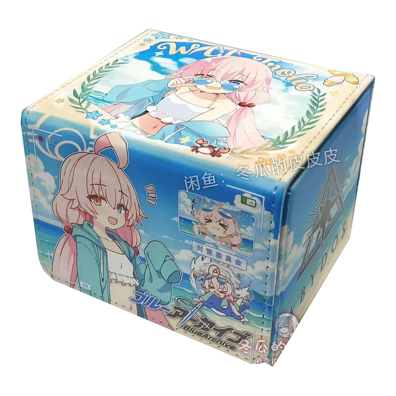 Diy Blue Archive Takanashi Hoshino Card Storage Box Ws Opcg Ptcg Ygo Takanashi Hoshino High-End Leather Magnetic Card Box
Diy Blue Archive Takanashi Hoshino Card Storage Box Ws Opcg Ptcg Ygo Takanashi Hoshino High-End Leather Magnetic Card Box