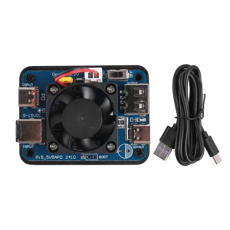 ABFM-For Raspberry Pi 5 Power PD Trigger Activation Module Module 5V5A 27W PD DC USB Dual Input Wide Voltage Dual Output With Ca
ABFM-For Raspberry Pi 5 Power PD Trigger Activation Module Module 5V5A 27W PD DC USB Dual Input Wide Voltage Dual Output With Ca