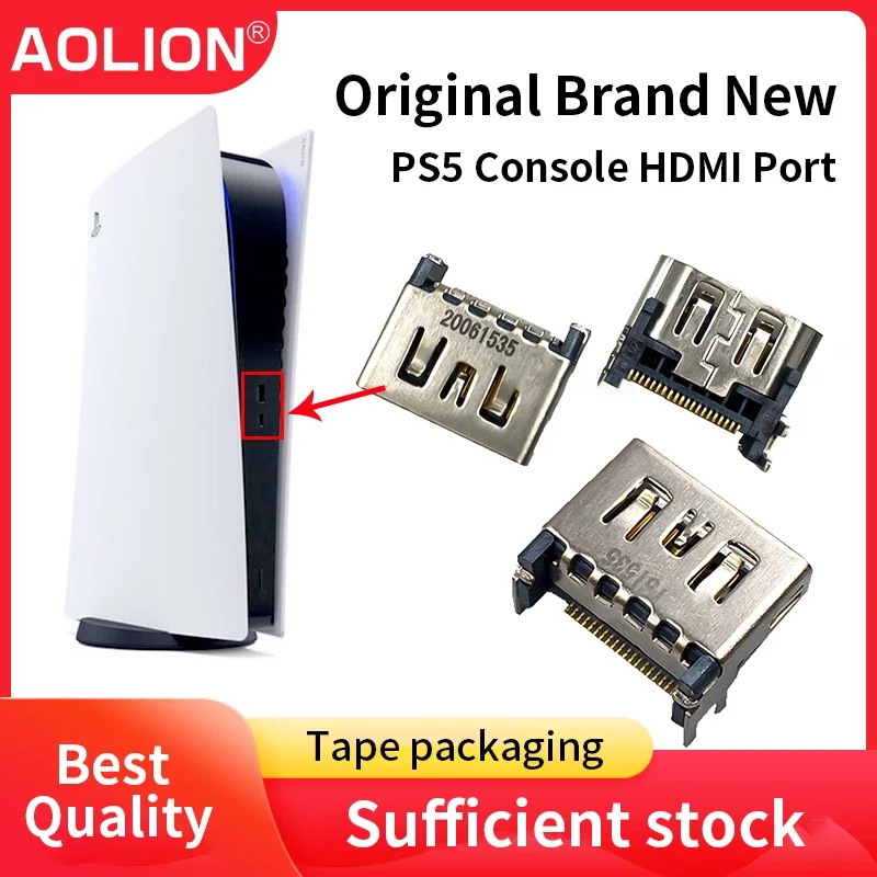 OLYGame 1 pcs HD Interface For PS5 HDMI-compatible Port Socket Interface for Sony PlayStation 5 Game Console Connector
OLYGame 1 pcs HD Interface For PS5 HDMI-compatible Port Socket Interface for Sony PlayStation 5 Game Console Connector