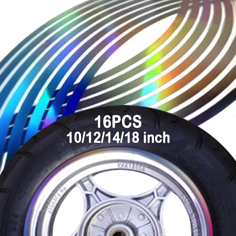 16Pcs/Set Car Reflective Strips Laser Hub Stickers Night Driving Bicycle Motorcycle Waterproof Wheel Stickers Decals Accessories
16Pcs/Set Car Reflective Strips Laser Hub Stickers Night Driving Bicycle Motorcycle Waterproof Wheel Stickers Decals Accessories