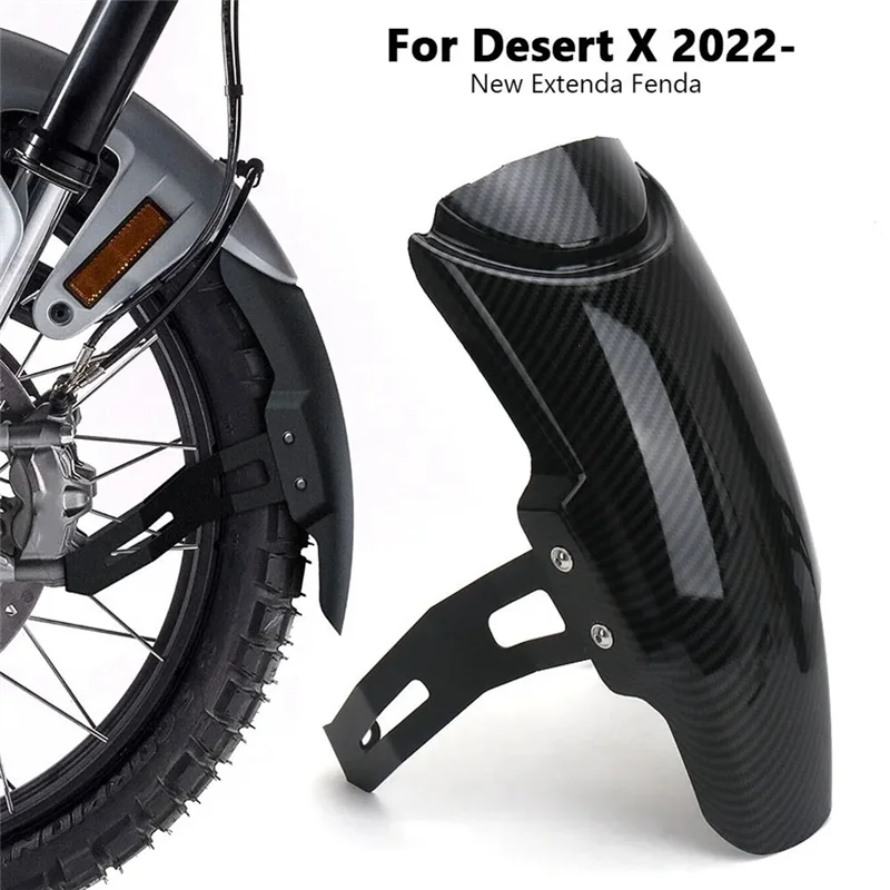 Motorcycle Replacement Accessories Front Wheel Extender Fender Mudguard Mud Flap For Ducati Desertx Desert X 2022 2023(Carbon)-A
Motorcycle Replacement Accessories Front Wheel Extender Fender Mudguard Mud Flap For Ducati Desertx Desert X 2022 2023(Carbon)-A