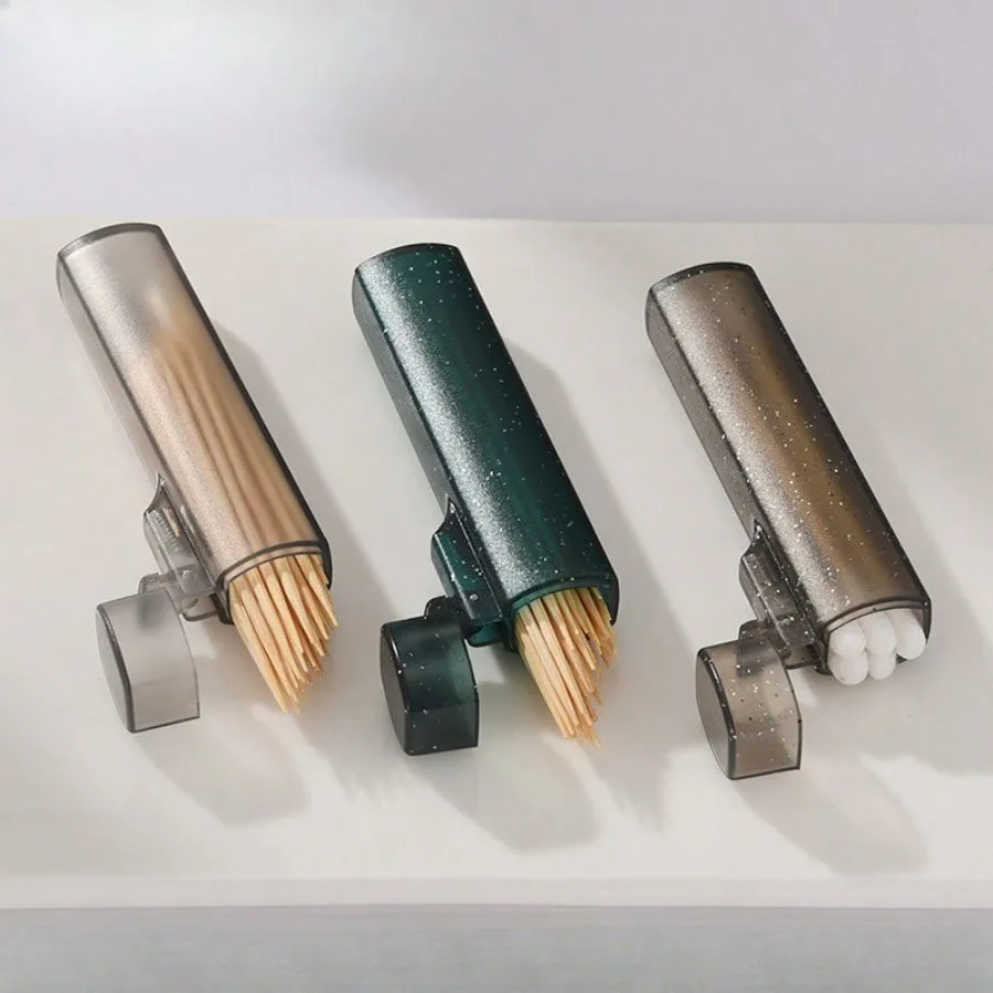 Portable Travel Medicine Storage Box Portable Household Cotton Swab Toothpick Box Transparent Plastic Accessory Protective Cover
Portable Travel Medicine Storage Box Portable Household Cotton Swab Toothpick Box Transparent Plastic Accessory Protective Cover