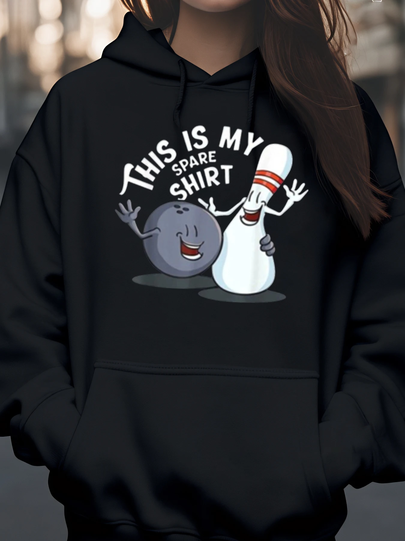 Мяч для боулинга и булавка This Is My Spare Shirt Толстовка с капюшоном для любителей боулинга Повседневная одежда унисекс
Мяч для боулинга и булавка This Is My Spare Shirt Толстовка с капюшоном для любителей боулинга Повседневная одежда унисекс