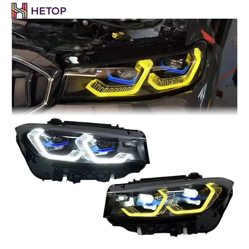 HETOP G20 2023-2025 Dual Color Version G80 3 Series Yellow and White Upgrade LED DRL Lamp Laser Lens Style for BMW Headlights
HETOP G20 2023-2025 Dual Color Version G80 3 Series Yellow and White Upgrade LED DRL Lamp Laser Lens Style for BMW Headlights