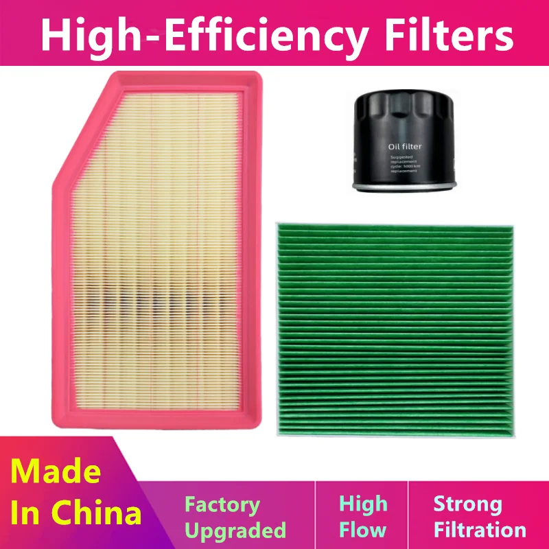 3pcs/Filter Set For Gac Trumpchi Gs4 Plus Phev Coupe (1 2nd Generation)/Oil, Air Nacelle Filter/Auto Parts
3pcs/Filter Set For Gac Trumpchi Gs4 Plus Phev Coupe (1 2nd Generation)/Oil, Air Nacelle Filter/Auto Parts