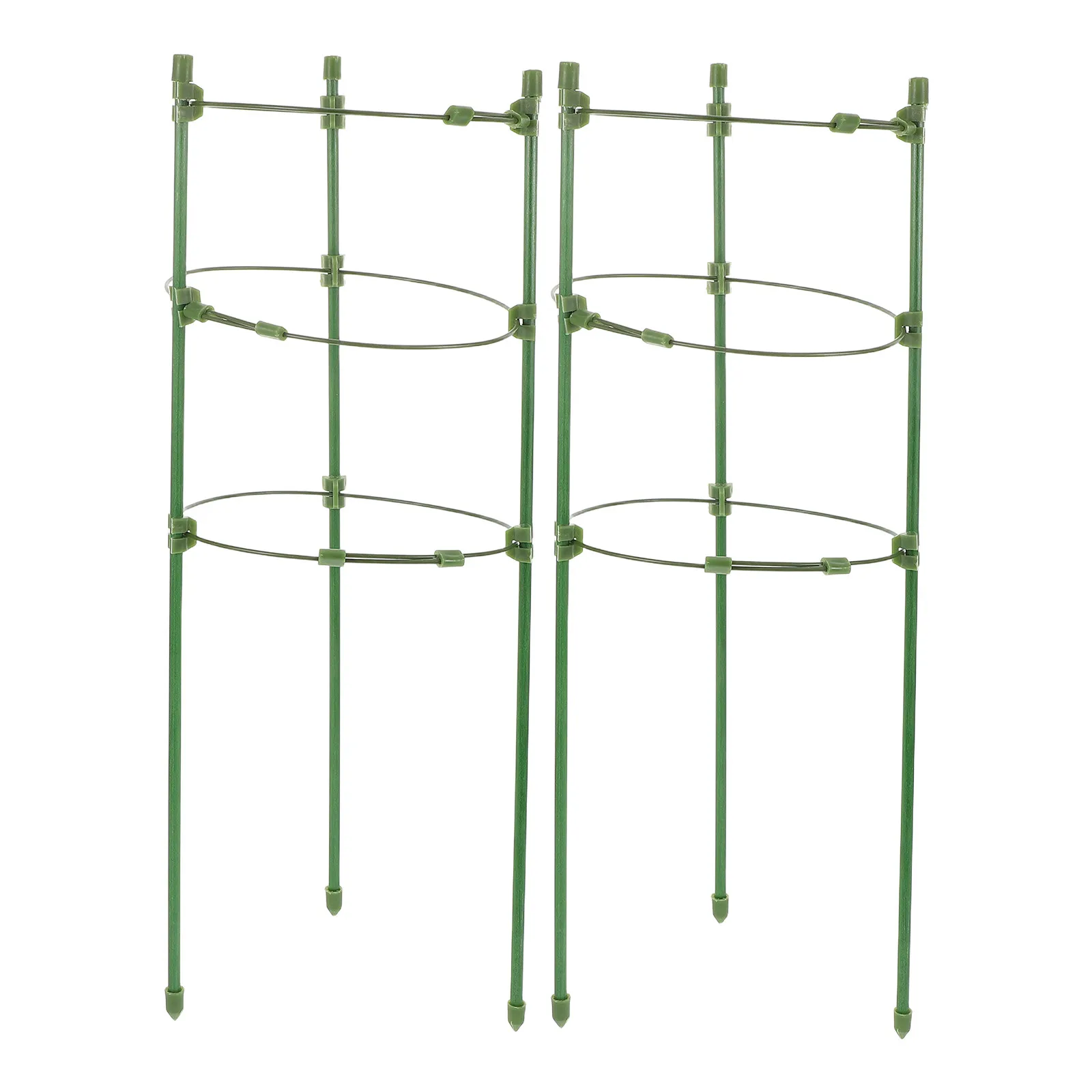 2Sets Aesthetic Fiberglass Plant Trellis Cage for Climbing Vines Roses Tomatoes Cucumbers Balcony Garden Indoor Vertical Support
2Sets Aesthetic Fiberglass Plant Trellis Cage for Climbing Vines Roses Tomatoes Cucumbers Balcony Garden Indoor Vertical Support