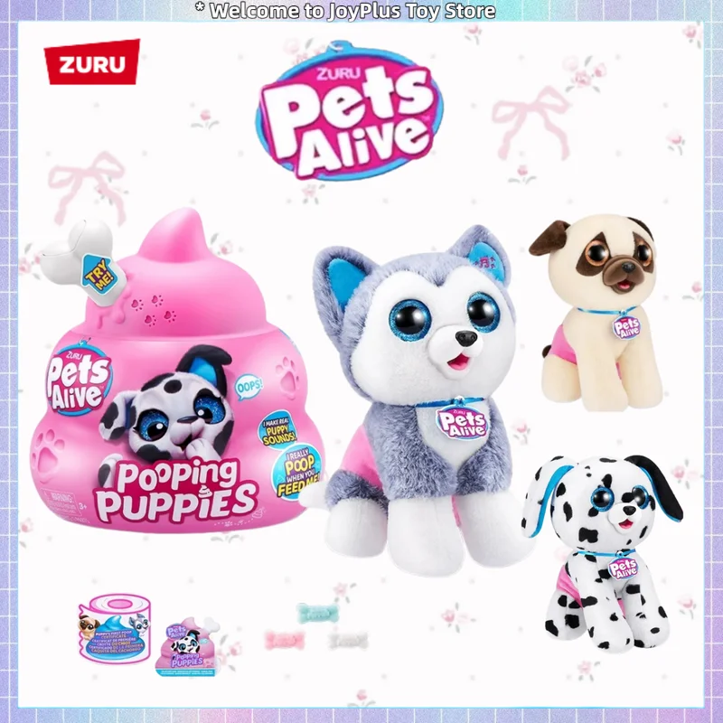 ZURU Pets Alive Pooping Puppies Blind Box Kawaii Cute Plush Dog Doll Sound Toys Mystery Box Suprise Toys Children Birthday Gifts
ZURU Pets Alive Pooping Puppies Blind Box Kawaii Cute Plush Dog Doll Sound Toys Mystery Box Suprise Toys Children Birthday Gifts