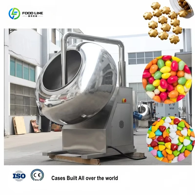 Customized Gummy Candy Sugar Coating Machine Air Temperature Control Technical Support For Candy Making Factory
Customized Gummy Candy Sugar Coating Machine Air Temperature Control Technical Support For Candy Making Factory