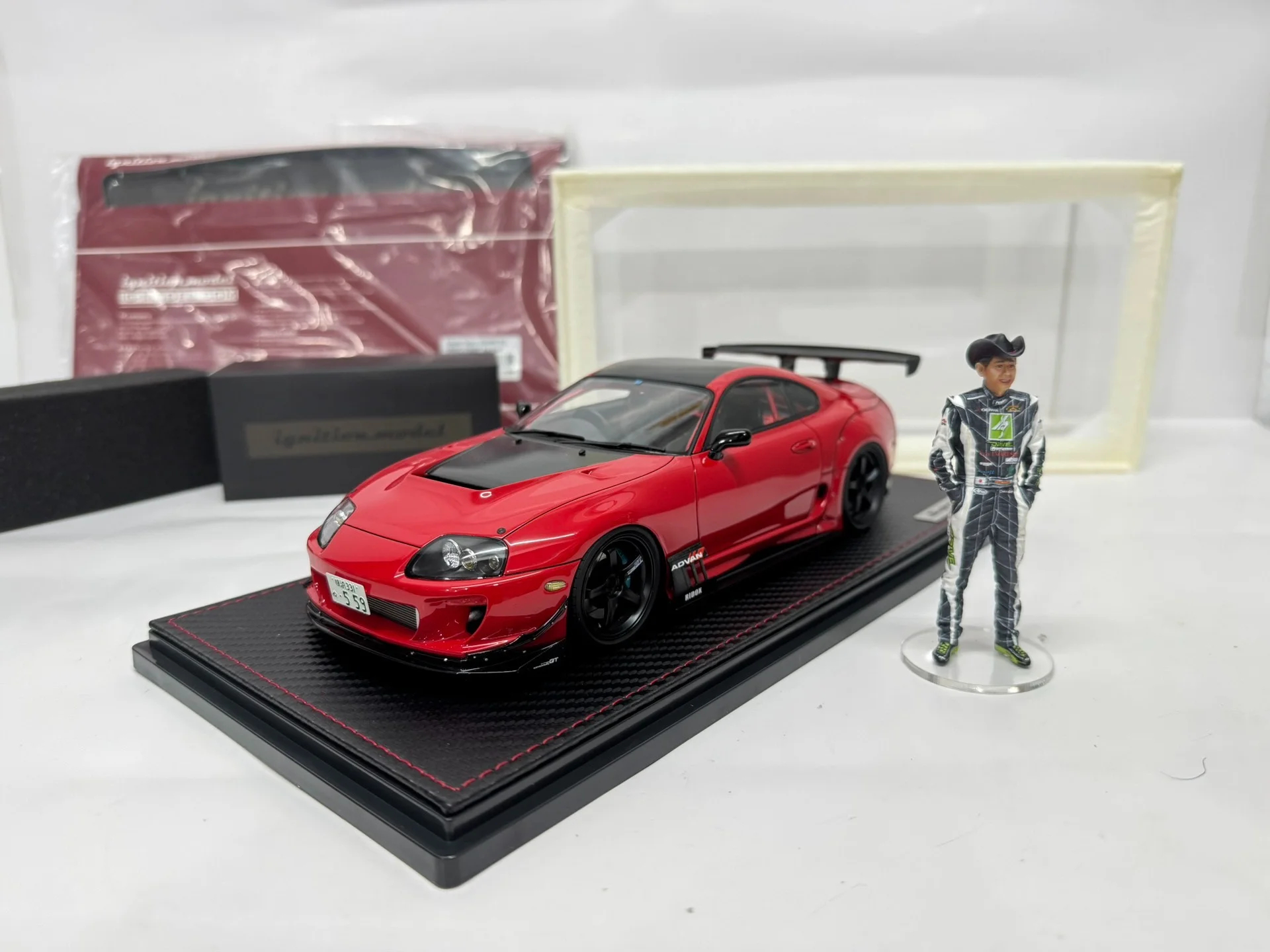 IG 1:18 Supra A80 Manabu Orido JDM Simulation Limited Edition Resin Metal Static Car Model Toy Gift
IG 1:18 Supra A80 Manabu Orido JDM Simulation Limited Edition Resin Metal Static Car Model Toy Gift