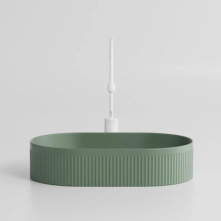 Retro style emerald platform basin ceramic integrated wash single hotel bed and breakfast style wash face art
Retro style emerald platform basin ceramic integrated wash single hotel bed and breakfast style wash face art
