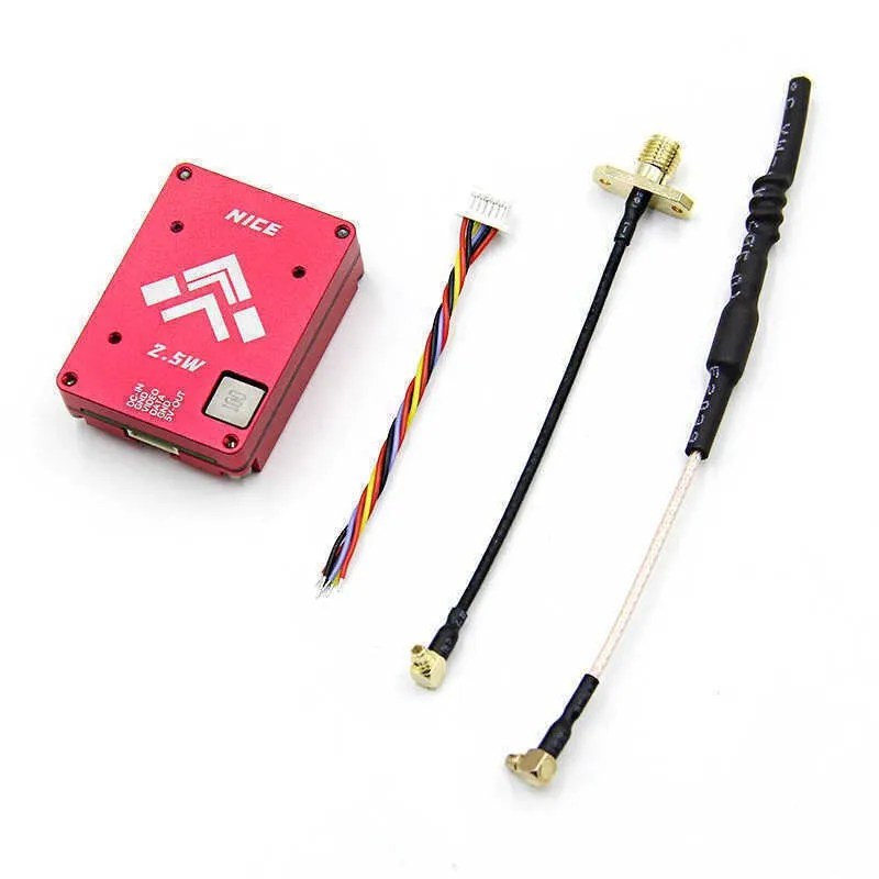 2.5W high-power 2500MW long-range FPV fixed-wing long-range 5.8G-6G image transmission
2.5W high-power 2500MW long-range FPV fixed-wing long-range 5.8G-6G image transmission
