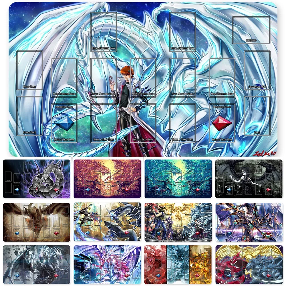 YuGiOh Playmat Blue-eyes Ultimate Dragon Dark Magician Duel Monsters Playmats Compatible for OCG TCG + Free Bag - ygo (23)
YuGiOh Playmat Blue-eyes Ultimate Dragon Dark Magician Duel Monsters Playmats Compatible for OCG TCG + Free Bag - ygo (23)