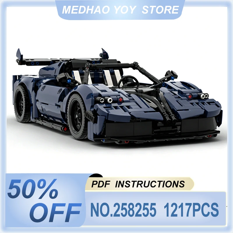 1:8 High-quality MOC-258255 Technical New Sports Speed Vehicle Building Block Model Assembly Puzzle DIY Toys Christmas Gifts Kid
1:8 High-quality MOC-258255 Technical New Sports Speed Vehicle Building Block Model Assembly Puzzle DIY Toys Christmas Gifts Kid