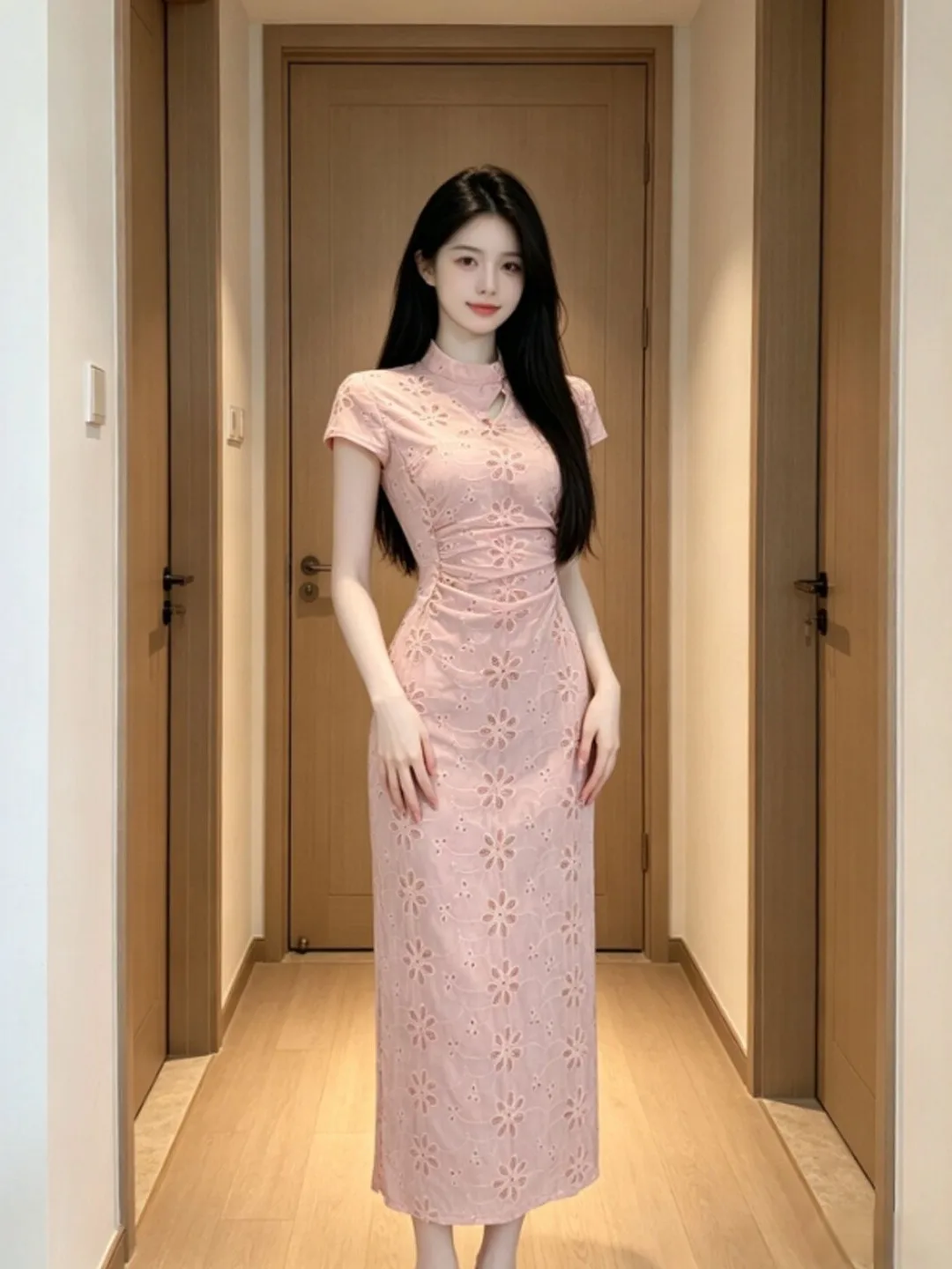 Elegant Unique Super Stylish Women's Slim Fit Long Dress Gentle Style Fashionable Waist Cinching Summer City Commute Dress
Elegant Unique Super Stylish Women's Slim Fit Long Dress Gentle Style Fashionable Waist Cinching Summer City Commute Dress