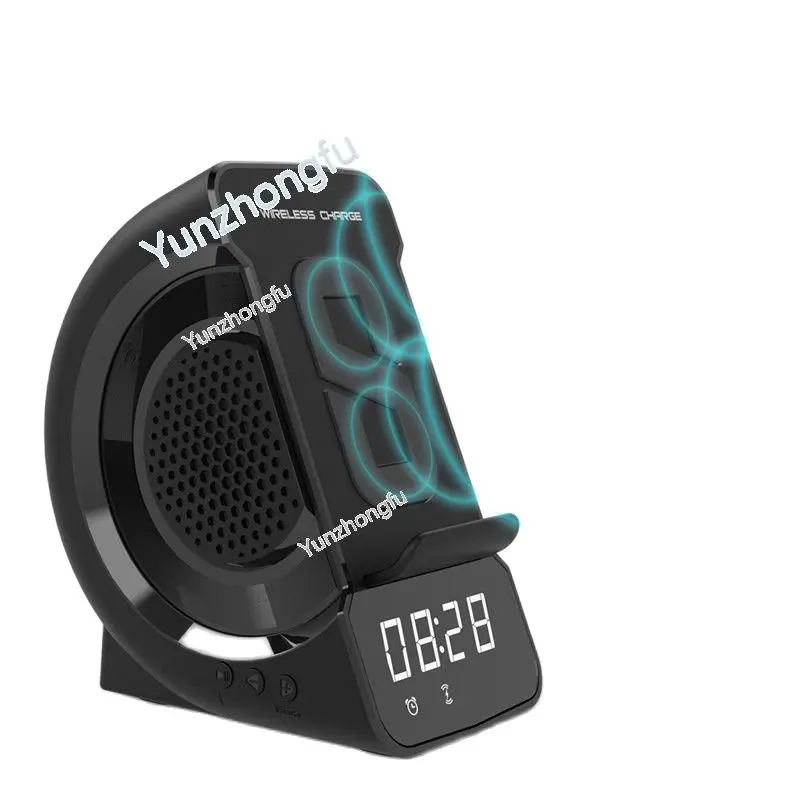 New Private Model Three-in-One Bedside Wireless Charger Electrical Appliance Wireless Charger Bluetooth Speaker Clock
New Private Model Three-in-One Bedside Wireless Charger Electrical Appliance Wireless Charger Bluetooth Speaker Clock
