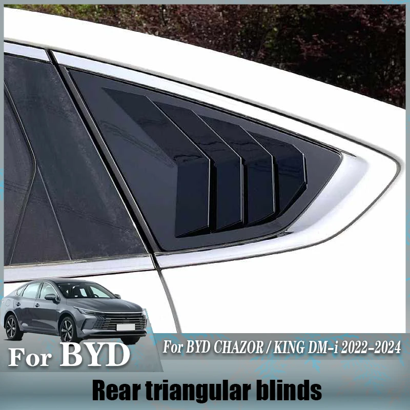 For BYD CHAZOR BYD KING DM-i 2022 2023 2024 Car Styling Rear Side Window Decorative Stickers Body Rear Triangle Trim Cover
For BYD CHAZOR BYD KING DM-i 2022 2023 2024 Car Styling Rear Side Window Decorative Stickers Body Rear Triangle Trim Cover