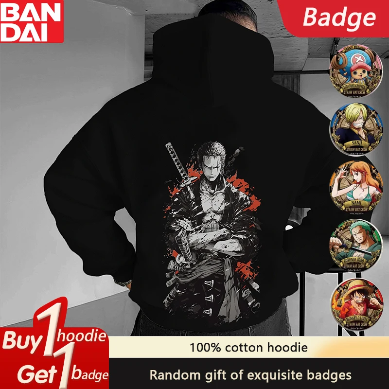 ONE PIECE Joint Luffy Sauron Hoodie Loose 2025 Autumn and Winter Japanese Animation Pure Cotton Sweater for Men and Women
ONE PIECE Joint Luffy Sauron Hoodie Loose 2025 Autumn and Winter Japanese Animation Pure Cotton Sweater for Men and Women