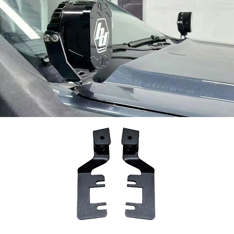 Hood Hinge Mounting Brackets Left Right Side Ditch Light Mount Bracket Off Road Work Light Pods for Ford Ranger
Hood Hinge Mounting Brackets Left Right Side Ditch Light Mount Bracket Off Road Work Light Pods for Ford Ranger