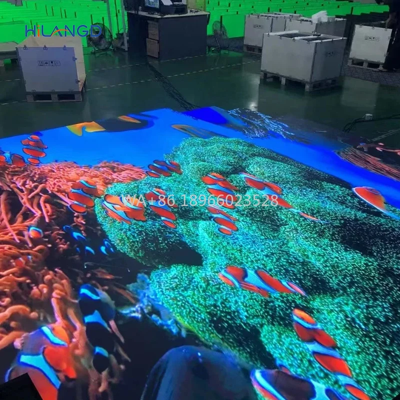 High Quality P3.91 Dance Floor LED Display Screen Indoor/Outdoor Interactive LED Display for Dancing
High Quality P3.91 Dance Floor LED Display Screen Indoor/Outdoor Interactive LED Display for Dancing