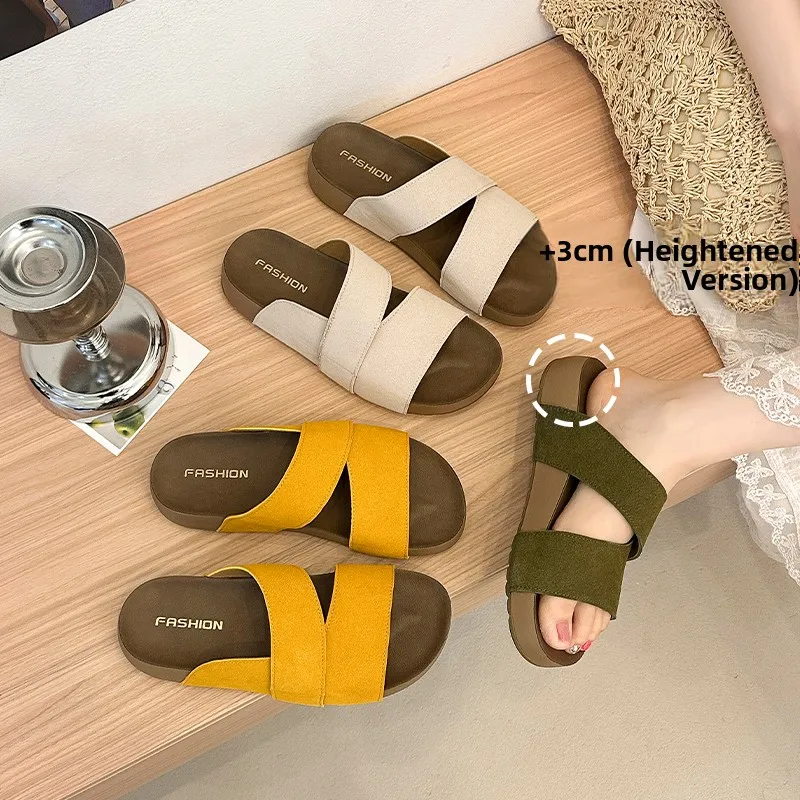 Women's Summer Outdoor Thick Bottom Sandals Simple Casual Holiday Style Flat Heel Thong Slippers Fashionable 2026
Women's Summer Outdoor Thick Bottom Sandals Simple Casual Holiday Style Flat Heel Thong Slippers Fashionable 2026