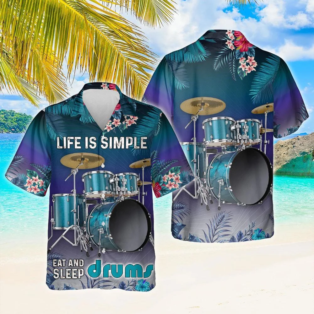Hawaiian Drum 3D Printed Short Sleeve Cuban Top Plus Size Men's and Women's Beach Summer Vacation Shirts
Hawaiian Drum 3D Printed Short Sleeve Cuban Top Plus Size Men's and Women's Beach Summer Vacation Shirts