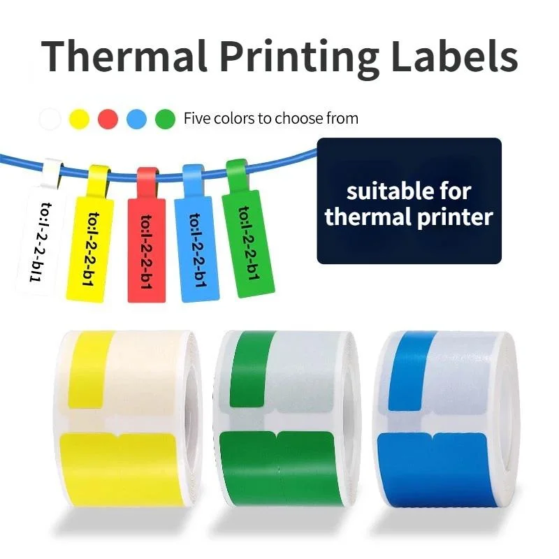 500Pcs/Roll 70*24mm Cable Labels Wire Marking Network Waterproof Thermal Printer Sticker Organizer Self-Adhesive Label Cable Tag
500Pcs/Roll 70*24mm Cable Labels Wire Marking Network Waterproof Thermal Printer Sticker Organizer Self-Adhesive Label Cable Tag