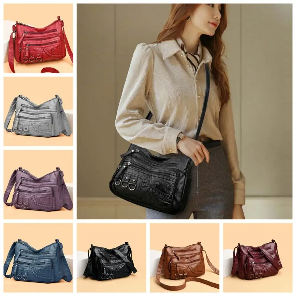 Adjustable Strap Elegant Middle Aged Mom Bag Korean Style Wide Strap Soft PU Square Bag Black Brown Casual Mom Pouch Work
Adjustable Strap Elegant Middle Aged Mom Bag Korean Style Wide Strap Soft PU Square Bag Black Brown Casual Mom Pouch Work