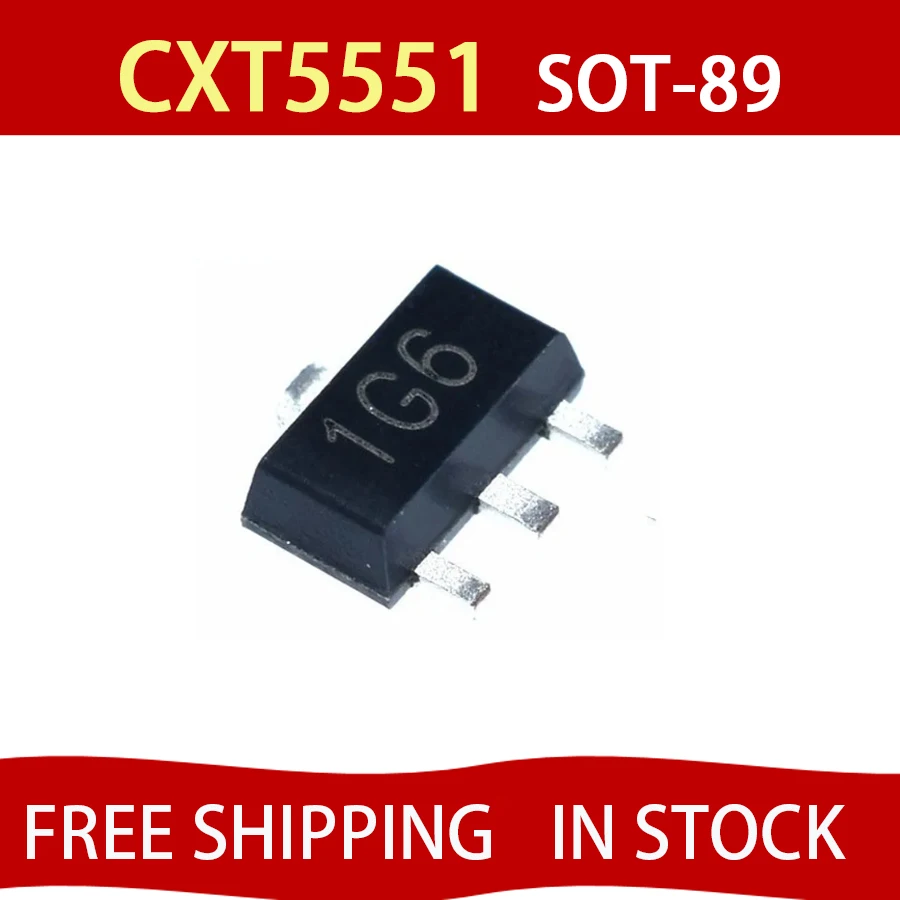 50 шт. CXT5551 подлинный оригинальный экран 1G6 SOT-89 NPN 160 В/0,6 А SMD транзистор 15 шт. CXT5551 подлинный оригинал
50 шт. CXT5551 подлинный оригинальный экран 1G6 SOT-89 NPN 160 В/0,6 А SMD транзистор 15 шт. CXT5551 подлинный оригинал