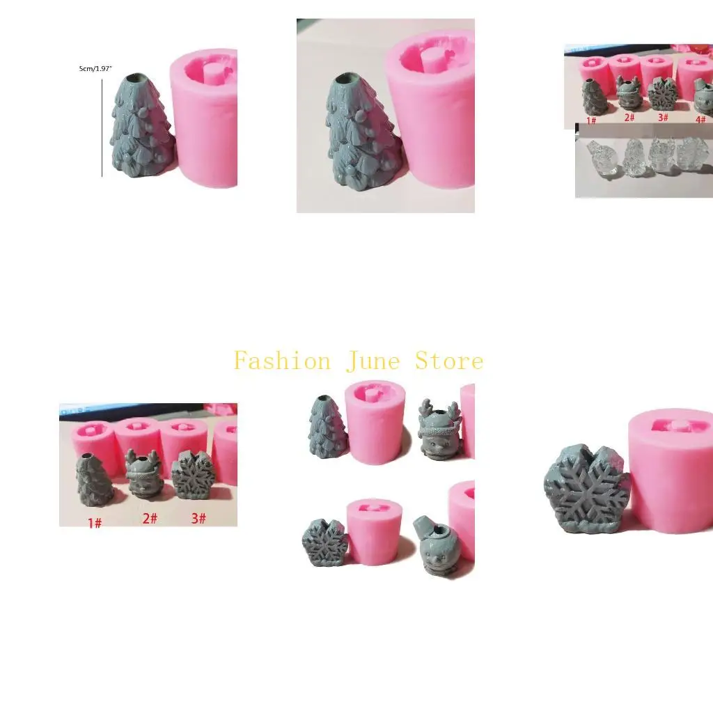 N5ka Силиконовая соломенная топпер плесень рождественская елка
N5ka Силиконовая соломенная топпер плесень рождественская елка