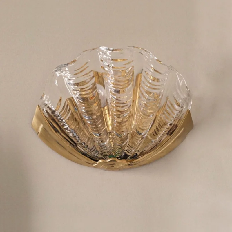 French shell background wall lamp living room aisle lamp, bedroom hotel wall lamp
French shell background wall lamp living room aisle lamp, bedroom hotel wall lamp