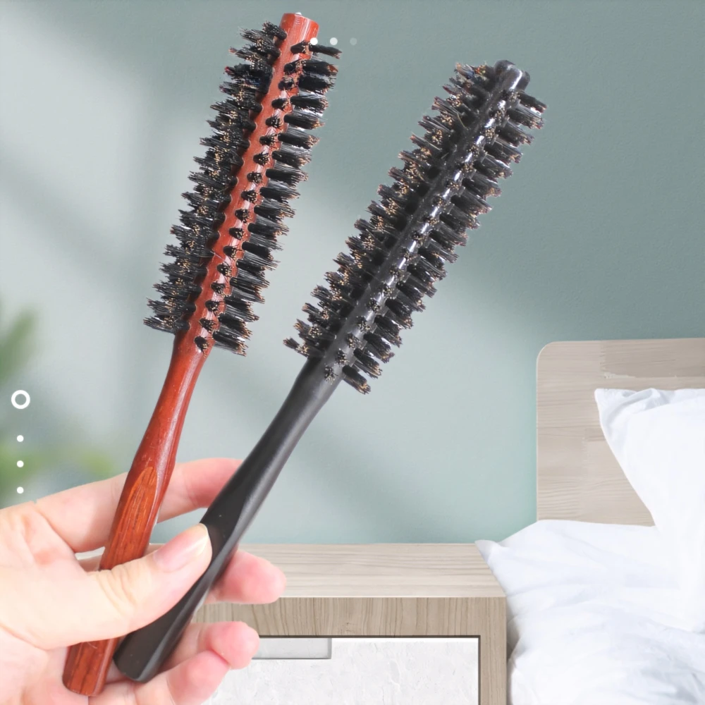 Boar Bristle Round Brush For Wavy Hair Blow Drying & Air Bangs Styling Lift The Roots Get Hair Fluffy And Glossy Blowout Brushes
Boar Bristle Round Brush For Wavy Hair Blow Drying & Air Bangs Styling Lift The Roots Get Hair Fluffy And Glossy Blowout Brushes