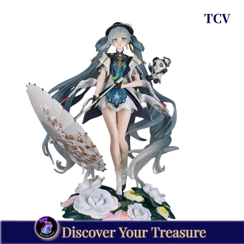 Коллекционная 2D-модель Hatsune Miku: Аниме-фигурка «Снежная принцесса» с длинными волосами и пандой, украшение для рабочего стола, подарок для фанатов
Коллекционная 2D-модель Hatsune Miku: Аниме-фигурка «Снежная принцесса» с длинными волосами и пандой, украшение для рабочего стола, подарок для фанатов