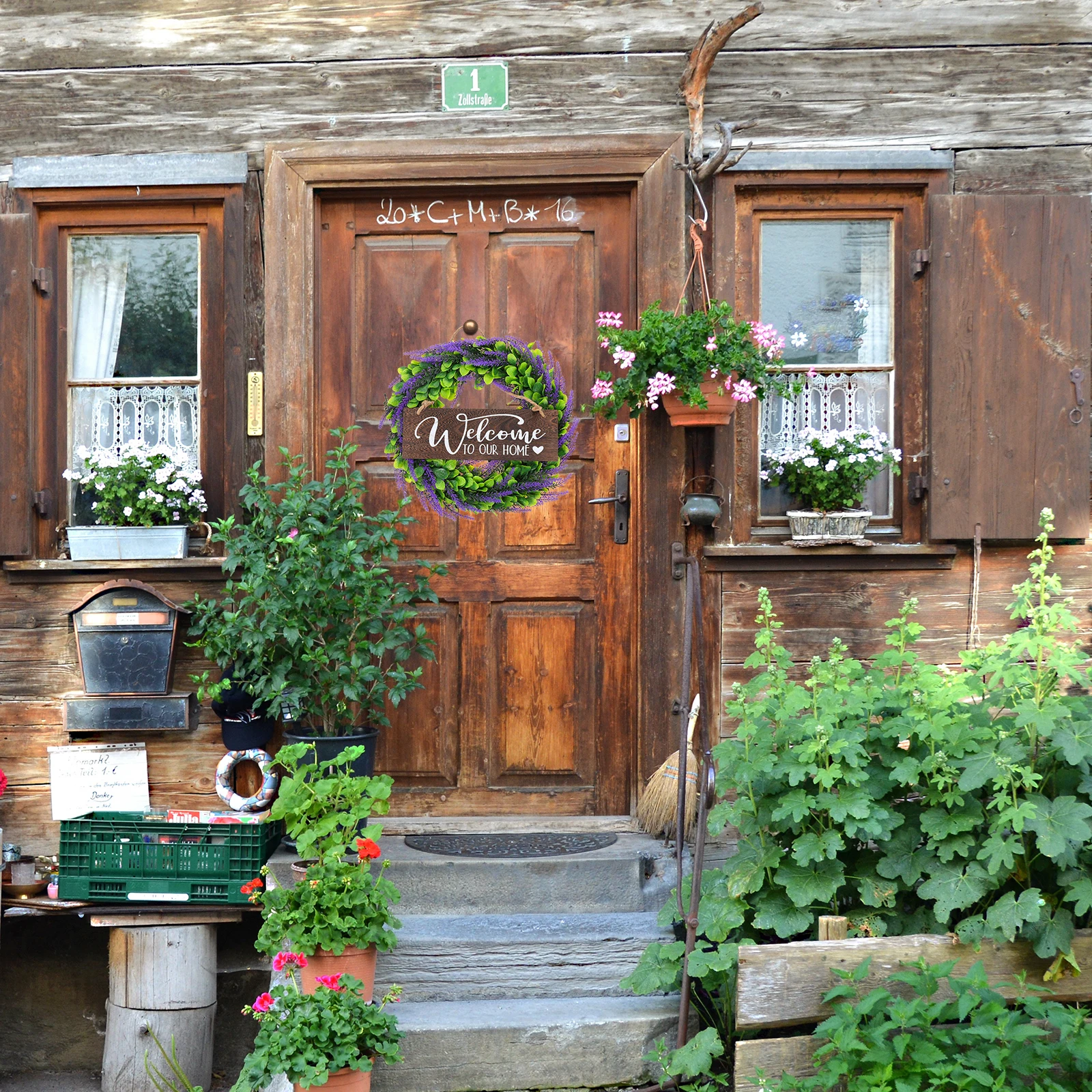 Artificial Lavender With Welcome Sign Hanging Front Door Decor Wedding Home Decoration Spring Welcome Wreath For Front Door
Artificial Lavender With Welcome Sign Hanging Front Door Decor Wedding Home Decoration Spring Welcome Wreath For Front Door