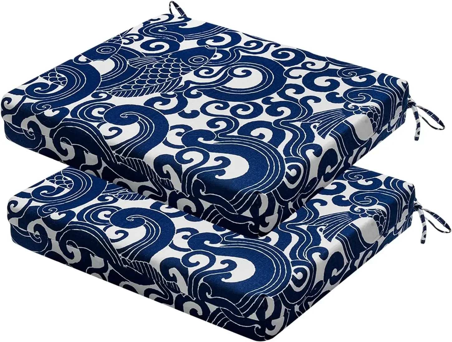Patio Chair Cushions Set of 2, 18.5x16x3 Inch Outdoor Seat Cushions, Water Resistant Oxford Fabric with Non-Slip Ties
Patio Chair Cushions Set of 2, 18.5x16x3 Inch Outdoor Seat Cushions, Water Resistant Oxford Fabric with Non-Slip Ties