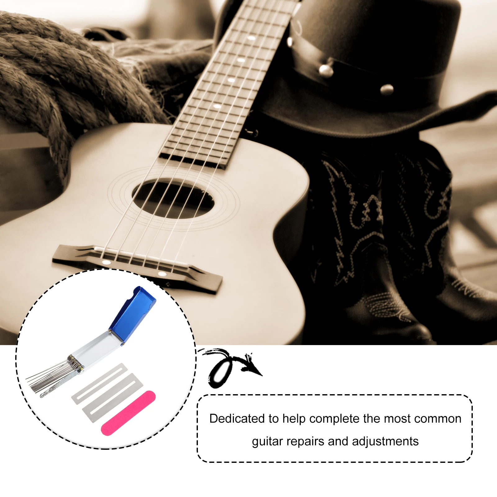 1 Set Guitar Repair Tool Kit Fret Polishing File Sanding Tools Guitarist Maintenance Accessories Assorted Color Guitar Grinding
1 Set Guitar Repair Tool Kit Fret Polishing File Sanding Tools Guitarist Maintenance Accessories Assorted Color Guitar Grinding