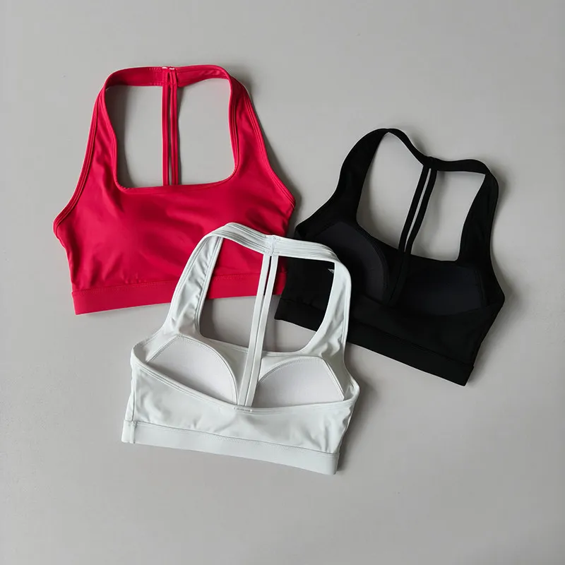 Beautiful Back T-shaped Halterneck Shock-proof Push-up Sports Bra Women's Training Yoga Wear One-cup High-intensity Running Vest
Beautiful Back T-shaped Halterneck Shock-proof Push-up Sports Bra Women's Training Yoga Wear One-cup High-intensity Running Vest