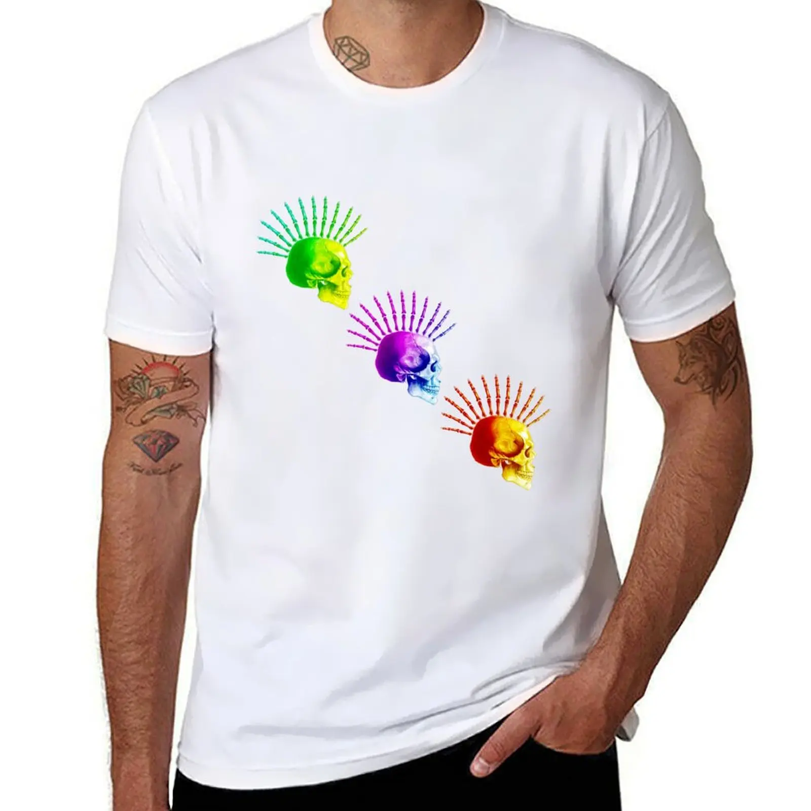 Color-burst Skeletal Liberty Spikes T-Shirt cotton t shirts man 100% men t shirt cotton 100% T-Shirt
Color-burst Skeletal Liberty Spikes T-Shirt cotton t shirts man 100% men t shirt cotton 100% T-Shirt
