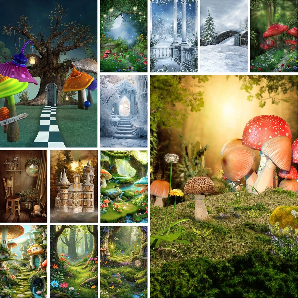 MOON.QG Forest Mushroom Backdrop Houses Arches Photography Backgrounds Shooting Props Wall Baby Shower Photobooth Newborn
MOON.QG Forest Mushroom Backdrop Houses Arches Photography Backgrounds Shooting Props Wall Baby Shower Photobooth Newborn