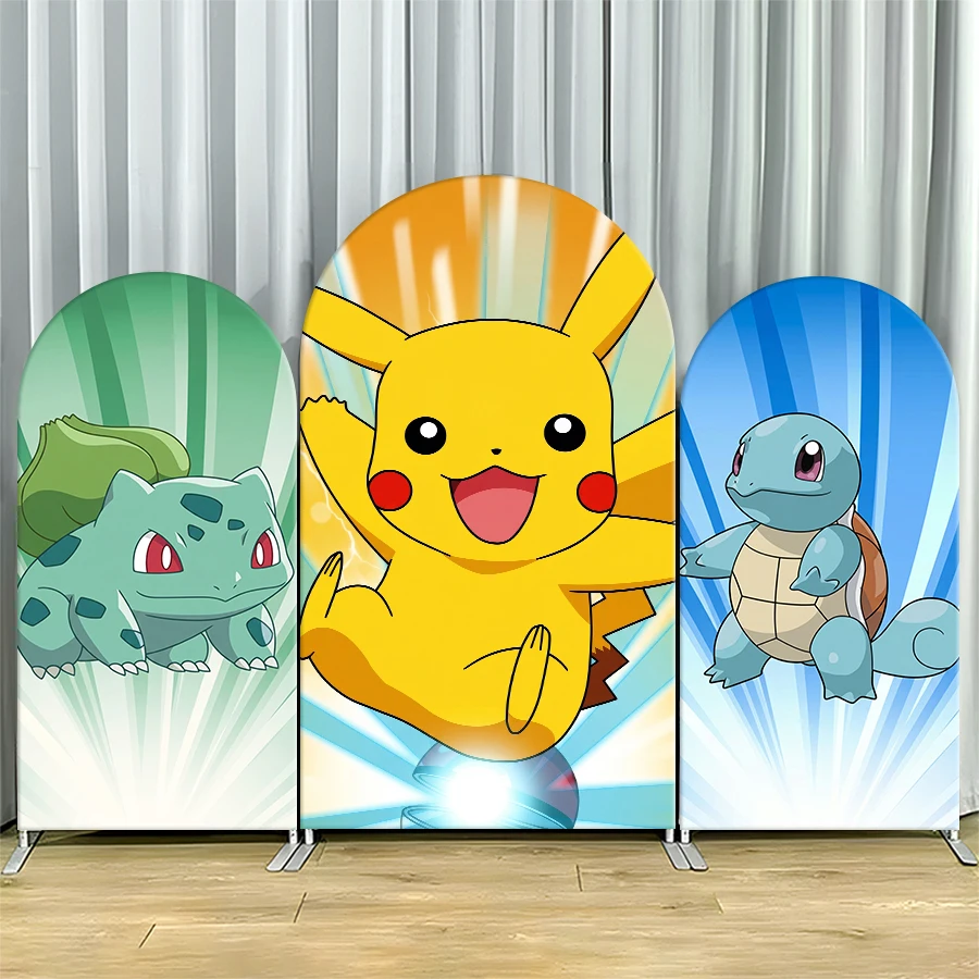 Pokemon Anime Game Theme Arch Backdrop Cover Pikachu Kids Birthday Party Decorations Baby Shower Photo Booth Decoration
Pokemon Anime Game Theme Arch Backdrop Cover Pikachu Kids Birthday Party Decorations Baby Shower Photo Booth Decoration