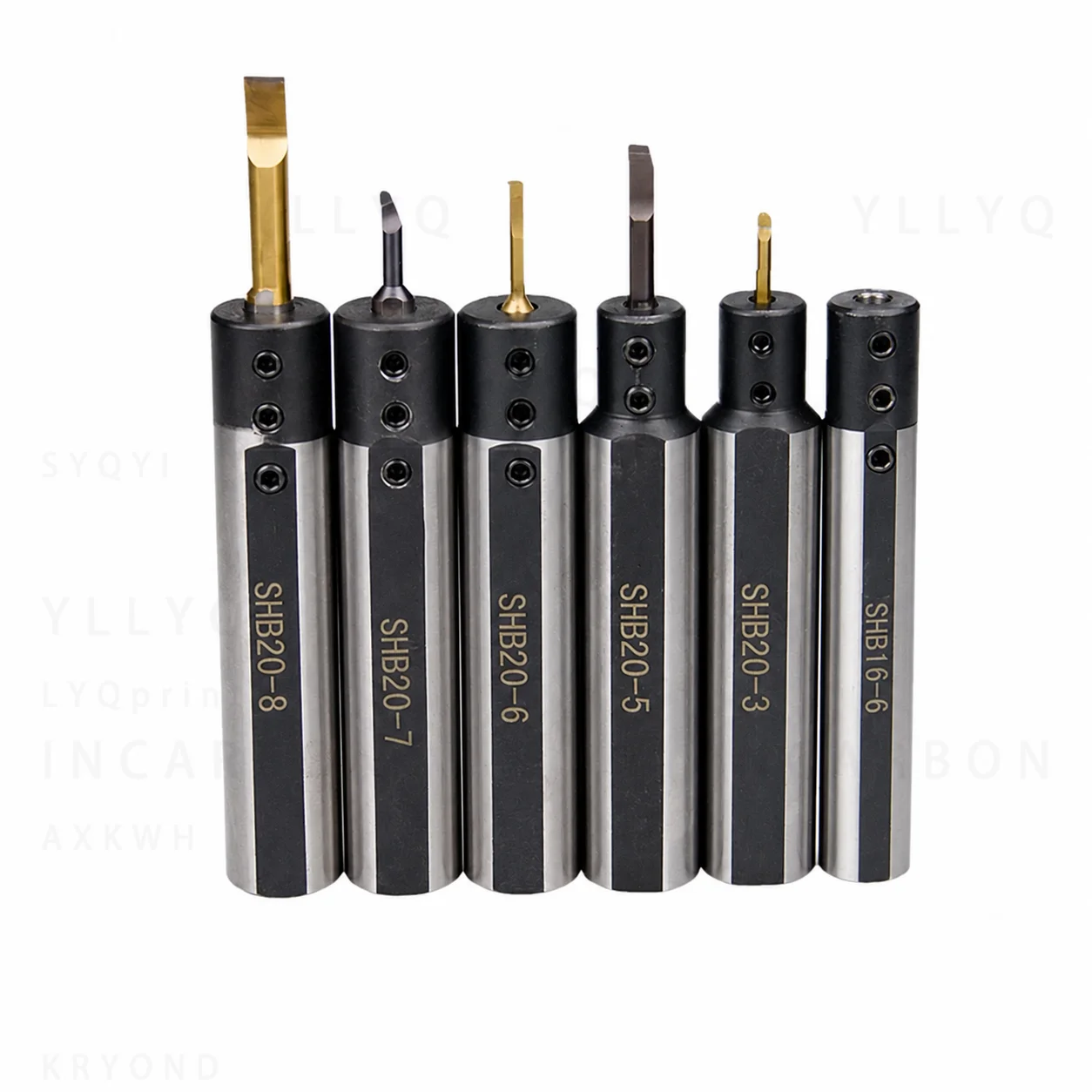 SHB12/SHB16/SHB20/SHB25 Lathe Tool Sleeve, Multiple Sizes 3-12, for Small Diameter Tungsten Steel Boring & Turning Holders
SHB12/SHB16/SHB20/SHB25 Lathe Tool Sleeve, Multiple Sizes 3-12, for Small Diameter Tungsten Steel Boring & Turning Holders