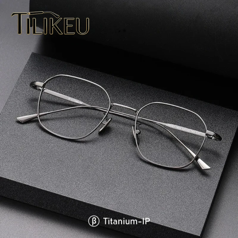 2026 Pure Titanium Ultralight Retro Polygonal Eyeglasses Frame Business Vintage Men Glasses Frame Women Japanese Luxury Eyewear
2026 Pure Titanium Ultralight Retro Polygonal Eyeglasses Frame Business Vintage Men Glasses Frame Women Japanese Luxury Eyewear
